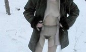 Pissing Outdoor âYellow Snowâ By Nasty GirlâYellow Snowâ By Bad Spoiled Babe To Shock Her Boyfriend Pissing Outdoor

