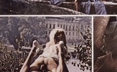 Private Classics 496588 Unknow Sexy Threesome In A Naughty Way Horny Hooded Men Fuck Blonde Chick And She Devours Their Cum Private Classics
