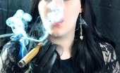 Cigar Glamour 496869 Gloves And A Fat Cigar MsInhale Smokes A Fine Cigar And Wears Her Favourite Leather Gloves Cigar Glamour
