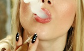 Cigar Glamour 496870 Sexy Cigar Girl Bad Girl Michelle Moist Loves To Tease As She Inhales Cigar Smoke Cigar Glamour
