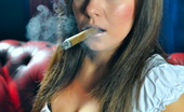 Cigar Glamour 496880 Teen Cigar Tease Teen Smoker Porscha Loves To Smoke Big Cigars While You Watch Cigar Glamour
