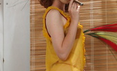 Cigar Glamour 496885 Redhead Cigar Smoker Beautiful Redhead With Red Lipstick Loves Smoking Cigars Cigar Glamour
