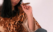 Cigar Glamour 496888 Girl Smokes A Cigar Naughty Young Woman Smokes A Fat Cigar Cigar Glamour
