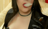 Cigar Glamour 496895 Teen Cigar Girl Cute Teen Smokes A Big Cigar & Shows Her Tits Cigar Glamour
