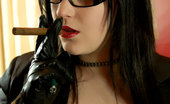 Cigar Glamour 496895 Teen Cigar Girl Cute Teen Smokes A Big Cigar & Shows Her Tits Cigar Glamour
