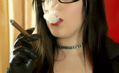 Cigar Glamour 496895 Teen Cigar Girl Cute Teen Smokes A Big Cigar & Shows Her Tits Cigar Glamour
