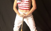 Hardcore Matures 497939 Sporty-Look Mature Posing And Stripping With Baseball Bat Hardcore Matures
