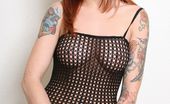 Redhead Pain 499386 Red Haired Tattooed Teen Pain Teasing Us With Her Fishnets Costume Redhead Pain
