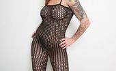 Redhead Pain 499386 Red Haired Tattooed Teen Pain Teasing Us With Her Fishnets Costume Redhead Pain
