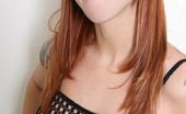 Redhead Pain 499386 Red Haired Tattooed Teen Pain Teasing Us With Her Fishnets Costume Redhead Pain
