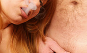 Dirty Smokers 502282 Gal With A Cigar In Her Cunt Gets Creampied Redhead Caresses Cock, Sticks A Cigar Into Her Pussy And Gets Her Labia Covered With Cum Dirty Smokers
