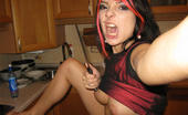 Big Tits Ex GF 502837 Emo Chick Dizzy Posing And Taking Her Clothes Off To Expose Her Big Tits In The Kitchen Big Tits Ex GF
