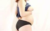 XXX Pregnant Movies 504293 Cute Preggo Playing With Her Tender Titties And Well Rounded Belly Before Spreading Her Pussy XXX Pregnant Movies
