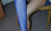 Pantyhose Colors 504888 Blue Pantyhose Putting On Teen Brunette Shaved PussyPantyhose Loving Teen Brunette Natalie Puts On Blue Pantyhose Without Underwear To Please Her Shaved Pussy Pantyhose Colors
