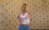 Pantyhose Colors 504952 Blue Pantyhose Turn On Teen BlondeTeen Blonde Roberta Wearing Blue Pantyhose And Playing With Her Colored Nylond On The Bed Pantyhose Colors
