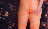Pantyhose Colors 504957 Orange Pantyhose On MILF LegsOrange Pantyhose Excite MILF Blonde Klara And She Cannot Help But Please Herself With Pantyhosed Hands Pantyhose Colors
