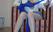 Pantyhose Colors 505000 Colored Pantyhose On Teen HandsTeen Brunette Karina Plays Fetish Games With Blue And White Pantyhose Teasing Pussy With Nyloned Hands Pantyhose Colors
