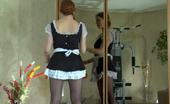 Pantyhose Line 506065 Rita & Bobbie Upskirt French Maid Involved Into Fetish Pantyhose Screwing By Her Master Pantyhose Line
