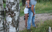 Pantyhose Line 506249 Alice & Adam Sexy Babe In Tan Tights Flashing Her Downskirt Outdoors While Getting Down Pantyhose Line
