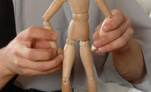 Pantyhose Line Gertie & Maximilian Clever Courier Talking Pantyhosed Secretary Into Freaky Games With A Doll Pantyhose Line

