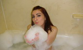 GND Models 509036 Evie Evie Gets On The Bed Naked After Having A Bubble Bath GND Models
