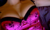 GND Models 509047 Gina Ginas Huge Tits Are Almost Popping Out Of Her Pink Corset GND Models

