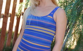 GND Models 509191 Shay Cute Blonde Girl Next Door Tease Shay Shows Off Her Perfect Little Pussy As She Bares Her Ass Out In The Yard GND Models
