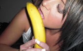 GND Monroe 509293 Sexy Monroe Shows Off Her Oral Skills On A Banana And Then Strips Naked GND Monroe
