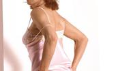 Granny Ultra 509596 Hot Granny Nicole Plays Around In Her Pink Nightie And Making Sure That She Dildo Drills Her Pussy Granny Ultra
