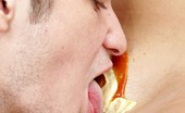 Food Bangers 509934 Sandy & Paul Hot Dog Blowjob And Ketchup Covered Pussy Hardcore Action Food Bangers
