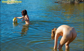 Sweet Nature Nudes 510565 Bree Bree Presents Nudist Volleyball These Two Girls Are At It Again Playing Around Nude Near The Water!... Sweet Nature Nudes
