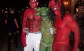 Party Wild Naked 516784 Wild Women Wearing Only Body Paint At Fantasy Fest Key West Party Wild Naked
