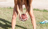 Petite Lover 517124 Riley Petite Riley Naked With A Football Petite Lover
