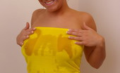 Busty Megan 519377 Busty Megan Rubs Baby Oil All Over Her Huge Rack Busty Megan
