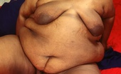 Hardcore Fatties 519797 Heavy Ebony Fat Chick Showing Fat Belly And Tits Hardcore Fatties
