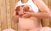 Hardcore Fatties 519913 Fat Plumper Playing Chocolate Dip On Breast And Pussy Hardcore Fatties
