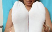 Feet Luv 521291 Zena Little Stirring Brunette Babe Zena Little Gives Footjobs To A Rubber Cock Feet Luv
