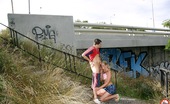 Public Place Pussy 521773 Jana Blonde Girl Is Having Naughty Sex Near The Crowded Highway Public Place Pussy
