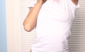 All Over Lexi 521894 Lexi In A Sexy White Shirt & Blue Jeans All Over Lexi
