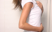All Over Lexi 521894 Lexi In A Sexy White Shirt & Blue Jeans All Over Lexi
