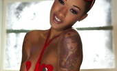 Skin Diamond VIP 523042 Red On Red Oh So Hot Adult Star Skin Diamond Wears Some Crazy Hot Lingerie To Show Of Her Amazing Body Skin Diamond VIP
