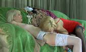 Lick Nylons 524527 Natali & Irene Lesbian Blondie Fits On Her New Lacy White Stockings Before Heated 69ing Lick Nylons
