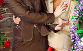Lick Nylons 524713 Jaclyn & Joanna Sexy Co-Worker In Smooth Lacy Stockings Lured Into Sapphic Strap-On Fucking Lick Nylons
