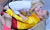 Lick Nylons 524743 Judith & Dolly Passionate Lesbians In Sheer Stockings Make The Most Of Kissy-Licky Action Lick Nylons
