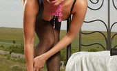 Like Legs 525085 Veronica Da Souza Brunette Beauty Veronica In Black Nylons Like Legs

