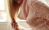Kissak 525940 Nikol A Sexy Gallery Of Nikol Wearing Nothing But A Sheer Sweater To Reveal Her Luscious Sweet Body. Kissak
