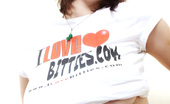 I Love Bitties 526068 Louisa In Her I Love Bitties T-Shirt I Love Bitties
