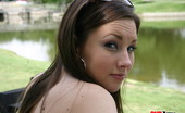 GND Amy 528990 Amy Flashes Her Ass And Tiny Thong Out In A Public Park GND Amy
