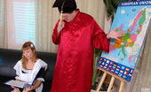 Girls For Old Men 529212 Alice & Leonard Young Maid Polishing Old Professor’S Dick Getting Finished With Big Cumshot Girls For Old Men
