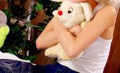 Honey School 529298 Pigtail Blonde Teen Opens Her Legs To Show Her Shaven Pussy Honey School
